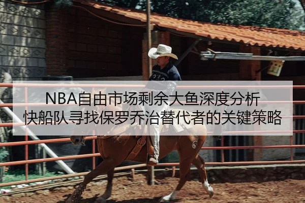NBA自由市场剩余大鱼深度分析 快船队寻找保罗乔治替代者的关键策略
